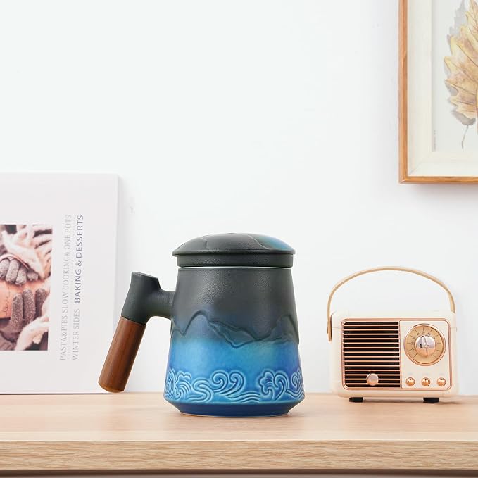 ZENS Tea Cup with Infuser and Lid - Image 2