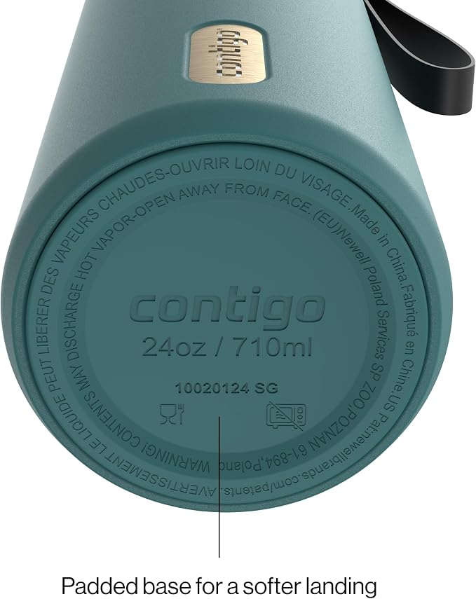 Contigo SnapSeal 24 oz Stainless Steel Vacuum-Insulated Water Bottle - Image 6