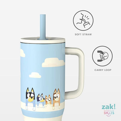 Zak Designs Bluey 30oz Spill-Proof Insulated Stainless Steel Travel Tumbler | - Image 3