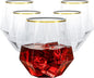Goodluck 40PCS 12oz Diamond Stemless Plastic Wine Whiskey Glasses, Suitable by GoodLuck