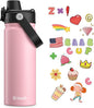 baab 18oz Kids Insulated Water Bottle 18/8 Stainless Steel Kids Cup 1 Pack | by baabKidWatterBottle
