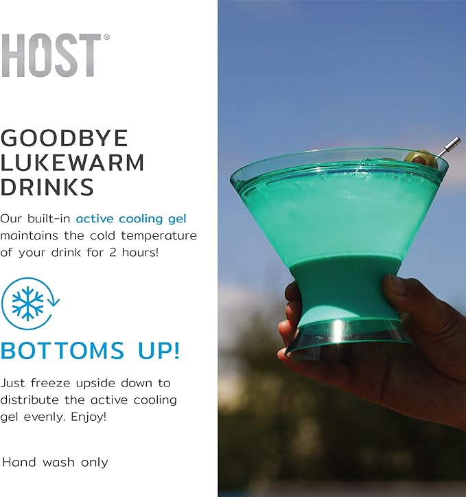 Host Freeze Insulated Martini Cooling Cups - Image 4