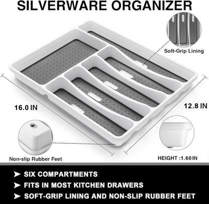 49-Piece Black Silverware Set - Image 4