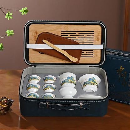 Chinese Tea Set Traditional, Chinese Kung Fu Tea Set - Image 6