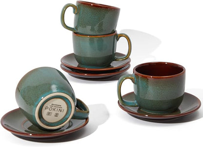 Pokini Stoneware Coffee Cups by Pokini