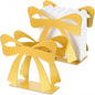 2PCS Gold Bow Standing Napkin Holder by Unknown
