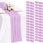 30 Pack Cheesecloth Table Runner 10FT Lilac Purple Table Runner Lavender Boho by Showgeous