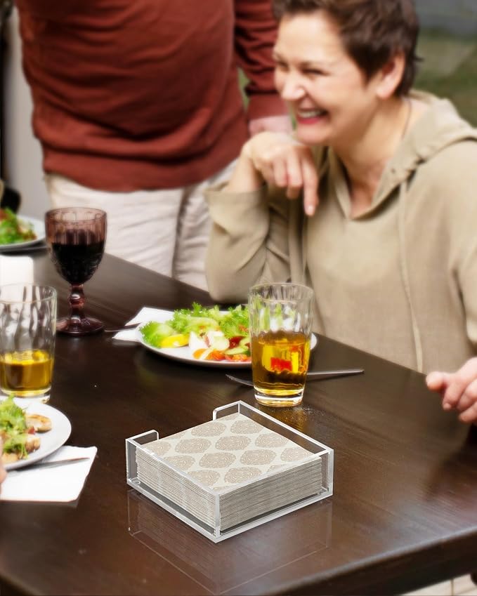 MaxGear Acrylic Cocktail Napkin Holder - Image 7