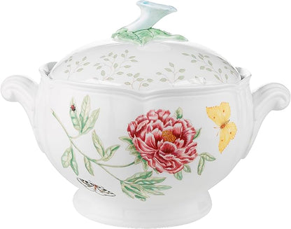 Lenox Butterfly Meadow Round Covered Casserole, 2 piece by Lenox