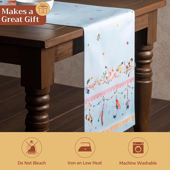 Maison d' Hermine Table Runner 100% Cotton 14.50" x 72" | Table Runners 72 - Image 5