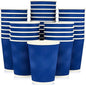 JollyPack Disposable Paper Coffee Cups, 12 oz, 60 Pack, Insulated Ripple Wall by JollyPack
