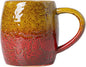 Handmade 22oz Ceramic Coffee Mug, Ergonomic Large Handle, Ideal Gift by XIYUANJI