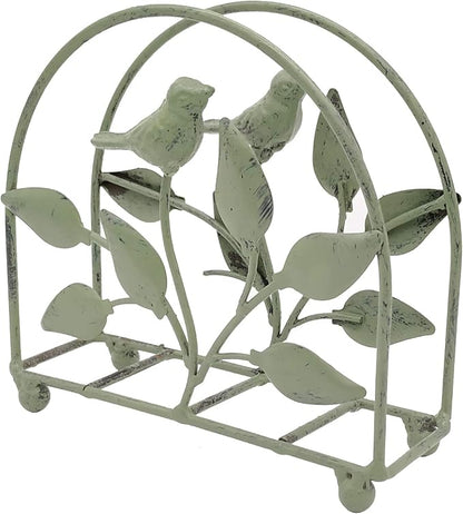 Cast Iron Bird & Tree Classic Napkin Holder/Tabletop Freestanding Tissue - Image 5