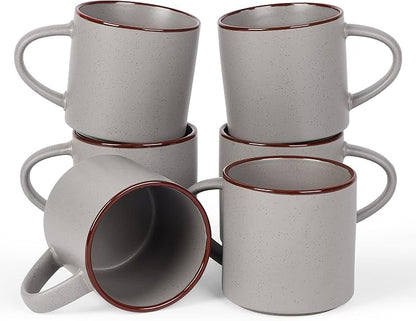 famiware Coffee Mugs Set of 6, Nebula 14oz Coffee Mugs Ceramic Cup Set | by Famiware