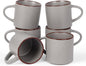 famiware Coffee Mugs Set of 6, Nebula 14oz Coffee Mugs Ceramic Cup Set | by Famiware