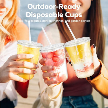 25 Pack 14 oz Plastic Cups - Image 6