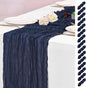 15 Pack Navy Blue Table Runners 17 x 108inch Cheesecloth Table Runner Boho by Lumaycens