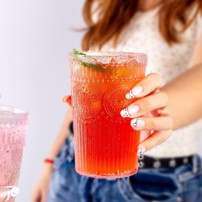 Ciaell 12 Pack Plastic Water Glasses - Image 7