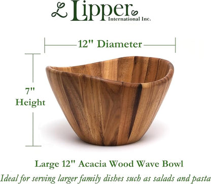 Lipper International Large Wavy Bowl - Image 2