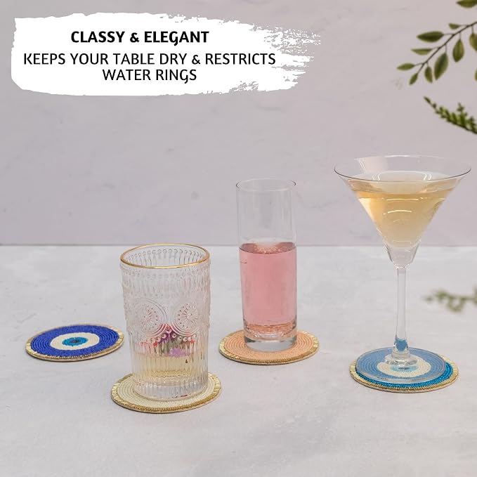 Folkulture Cute Coasters Set of 4 - Image 7