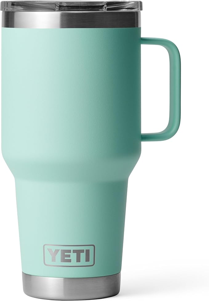 YETI Rambler 30 oz Travel Mug, Stainless Steel, Vacuum Insulated by YETI