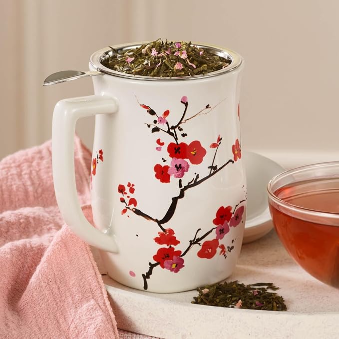 Tea Forte Ceramic Fiore Tea Cup - Image 5