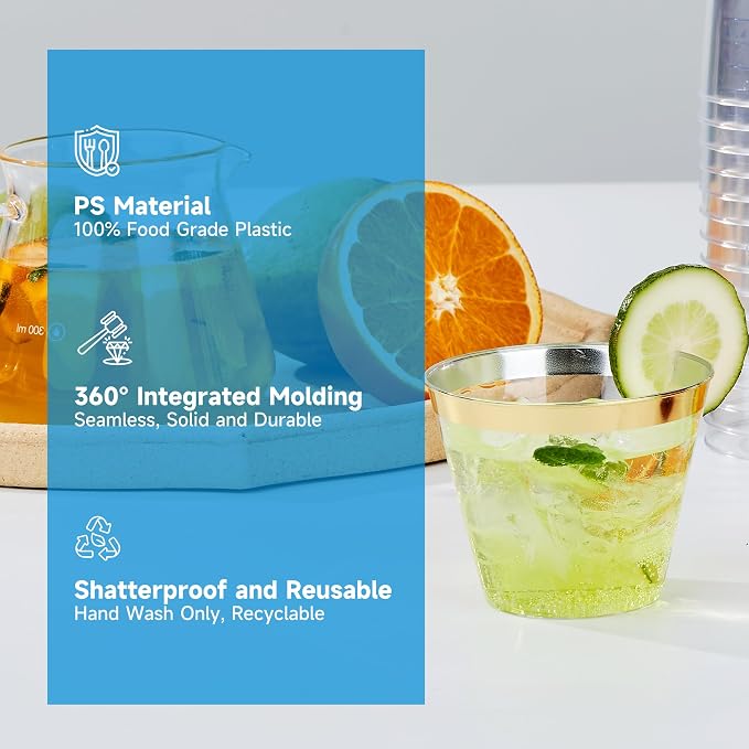 RACETOP Clear Plastic Cups - Image 4