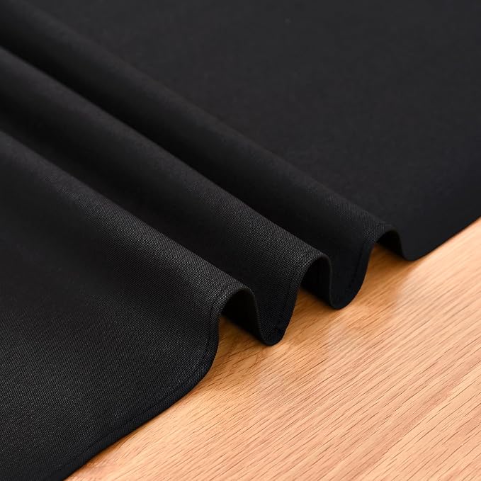 Faux Linen Table Runner Water Resistant 13 x 60 in, Coffee Table Runner - Image 6