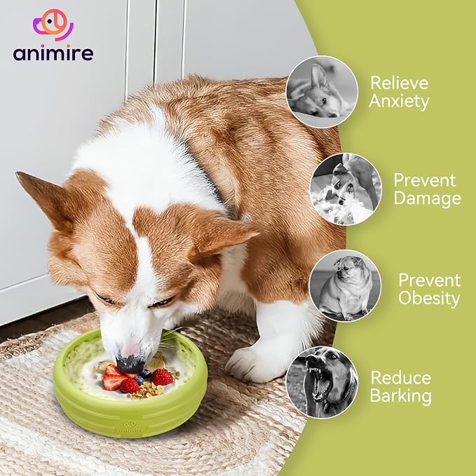 Dog Lick Bowl, Animire Freeze Lick Mat - Image 3