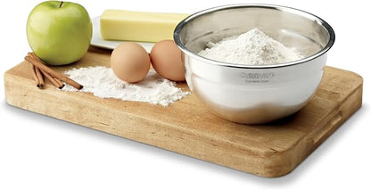 Cuisinart Mixing Bowl Set, Nesting Bowls, Stainless Steel, 3-Piece | 1.5 - Image 4