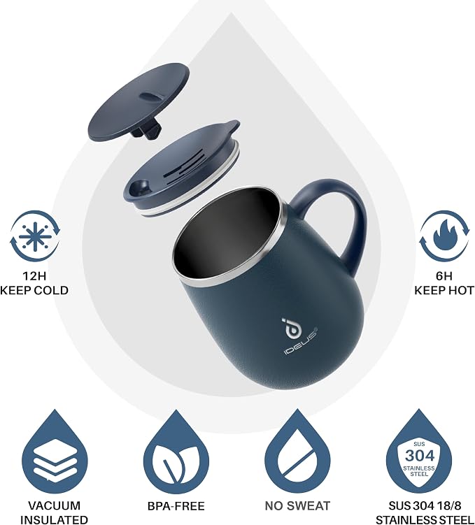 Ideus 16 oz Insulated Coffee Mug - Image 2