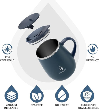 Ideus 16 oz Insulated Coffee Mug - Image 2