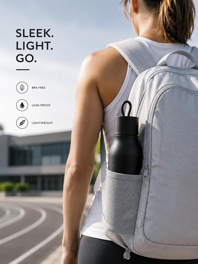 Slim insulated Stainless Steel Water Bottle - Image 8