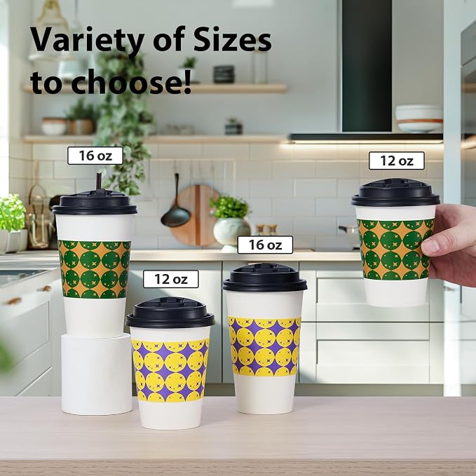 Tamone 48 PACK 12OZ Disposable Coffee Cups - Image 3