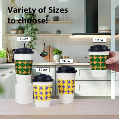 Tamone 48 PACK 12OZ Disposable Coffee Cups - Image 3