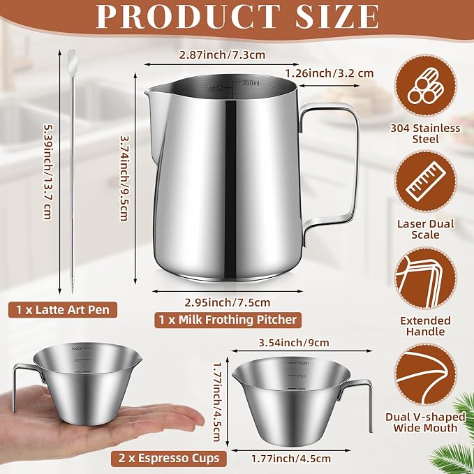 4 Pcs Espresso Accessories Kit - Image 2
