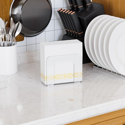 2 Pack Square Clear Napkin Holder - Image 6