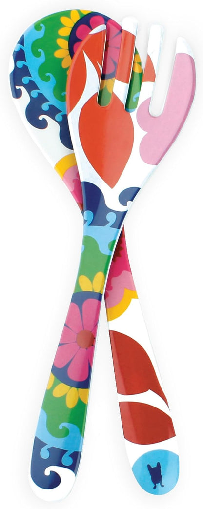 French Bull Salad Server 2 Piece Set - Image 2