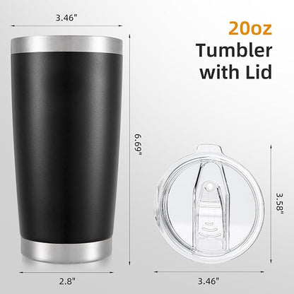 20 oz Tumbler with Lid Stainless Steel Insulated Tumblers, 1 Pack | Leak Proof - Image 5