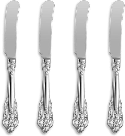 Gorgeous 4-Piece 6.9-Inch 18/10 Stainless Steel Butter Spreader Set | Butter by KEAWELL