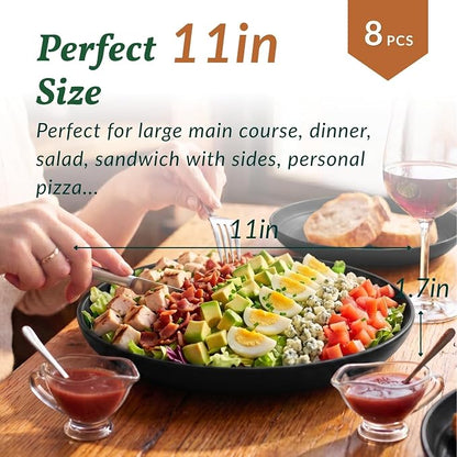 Wheat Straw Plates Set - Image 2