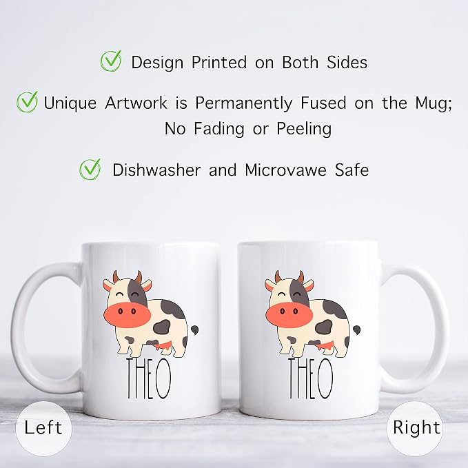 Personalized Mug for Kids, Girls | Customized Hot Chocolate, Coffee & Tea Cup | - Image 2