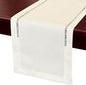 Grelucgo Handcrafted Solid Color Dining Table Runner, Dresser Scarf, by Grelucgo