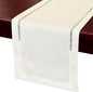 Grelucgo Handcrafted Solid Color Dining Table Runner, Dresser Scarf, by Grelucgo
