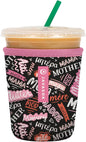 Sok It JavaSok Iced Coffee & Cold Soda Insulated Neoprene Cup Sleeve (Mom Love, Small: 16-20oz)