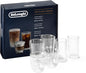 De'Longhi Trio Gift Set of 2 Cappuccino, 2 Thermal Large glasses, 2 Cold Brew by Unknown