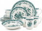 Royal 24-Piece Porcelain Dinnerware Set by TudorEngland