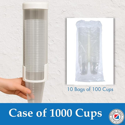 Henry Schein 5 Oz Plastic Disposable Dental Cups, 1000 Ct | Embossed Grip - Image 5