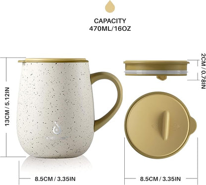 Ideus 16 oz Insulated Coffee Mug - Image 5