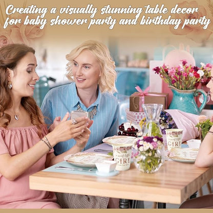 Funnymoom 250 Pcs Boho Baby Shower Decorations - Image 5